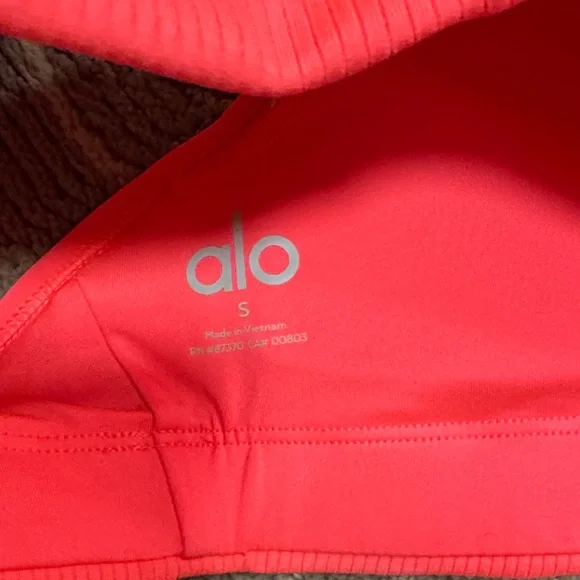 ALO Yoga Coral Sports Bra - Picture 2 of 3